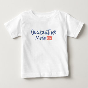 Camiseta De Bebé Modo de cuarentena activado
