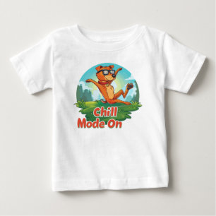 Camiseta De Bebé Modo de perro de Chill