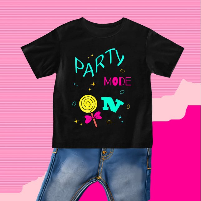 Camiseta De Bebé Modo fiesta activado (Subido por el creador)