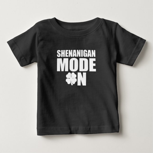 Camiseta De Bebé Modo Shenanigan activado (Anverso)