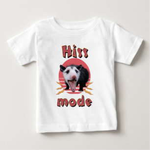 Camiseta De Bebé Modo Siseo Zarigüeya Divertida Animal Caótico