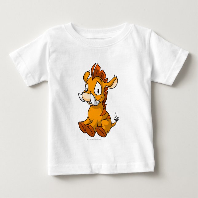 Camiseta De Bebé Moehog Naranja (Anverso)