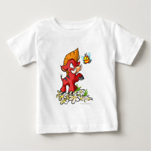Camiseta De Bebé Moehog rojo y zumbido