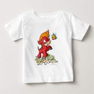 Camiseta De Bebé Moehog rojo y zumbido