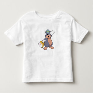 Camiseta De Bebé Mole como enfermera con kit de primeros auxilios.P