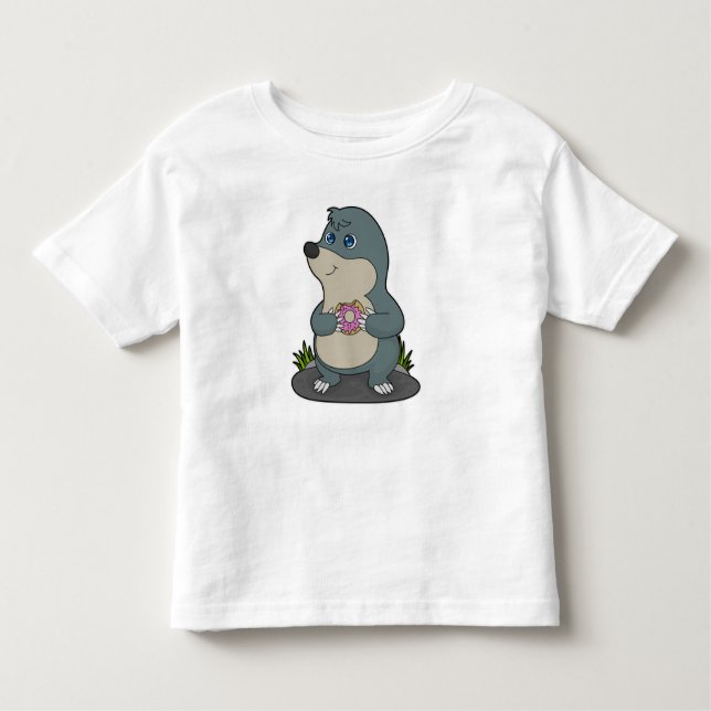 Camiseta De Bebé Mole con donut (Anverso)