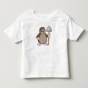 Camiseta De Bebé Mole con Shovel