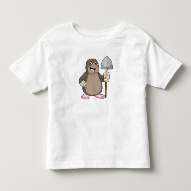 Camiseta De Bebé Mole con Shovel (Anverso)