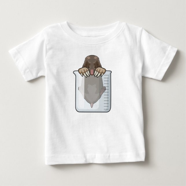 Camiseta De Bebé Mole con taza de medir (Anverso)