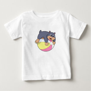 Camiseta De Bebé Mole con waterpolo. PNG