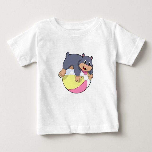 Camiseta De Bebé Mole con waterpolo. PNG (Anverso)