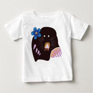 Camiseta De Bebé Mole Drawing Baby Bodysuit