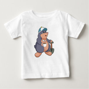 Camiseta De Bebé Mole Shovel