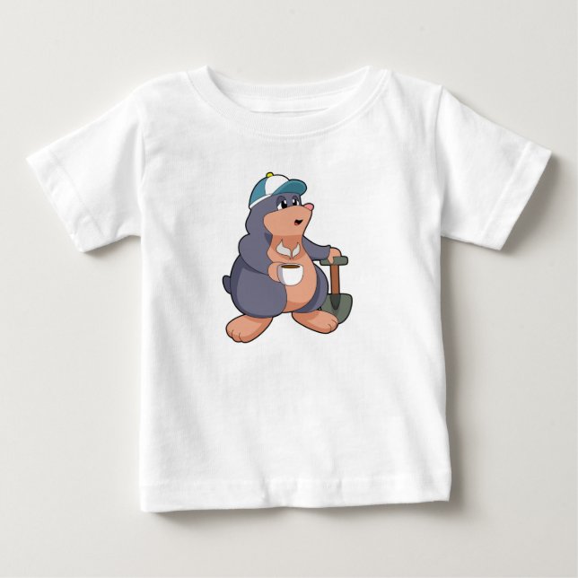 Camiseta De Bebé Mole Shovel (Anverso)