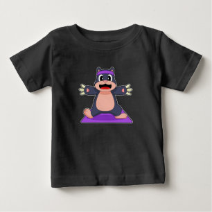 Camiseta De Bebé Mole Yoga Fitness Gymnastics