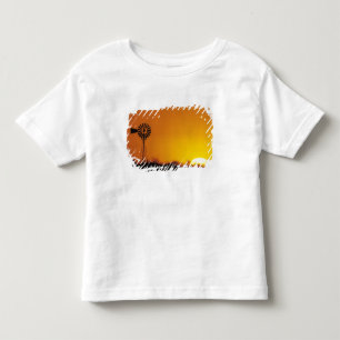 Camiseta De Bebé Molino de viento al atardecer, Sinton, Texas, EE. 