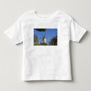 Camiseta De Bebé Molino de viento, Palma, Mallorca, España