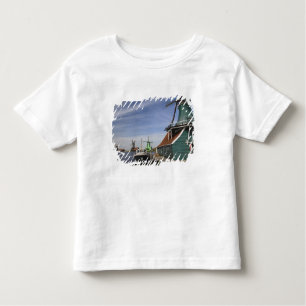 Camiseta De Bebé Molino de viento, Zaanse Schans, Holanda
