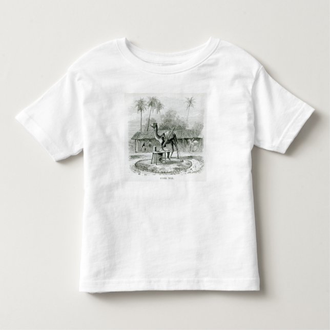Camiseta De Bebé Molino del camello, de 'viajes en Africa (Anverso)