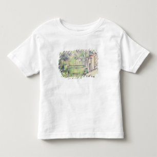 Camiseta De Bebé Molino en el río, 1900 de Paul Cezanne el  