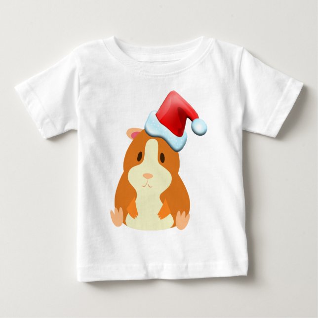 Camiseta De Bebé Mollete de Santa (Anverso)