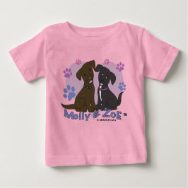 Camiseta De Bebé Molly & Zoe