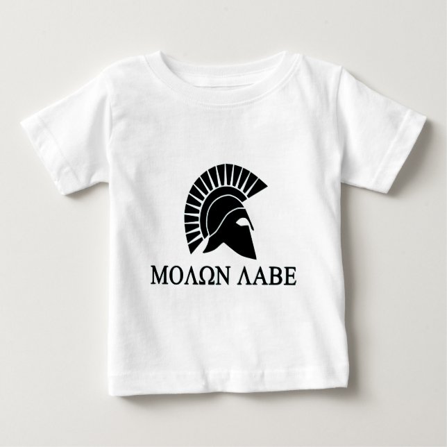 Camiseta De Bebé molon_labe__B (Anverso)