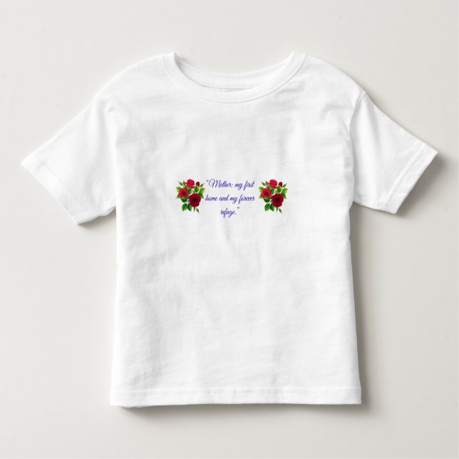 Camiseta De Bebé “Mom, Your Love Is My Superpower” (Anverso)