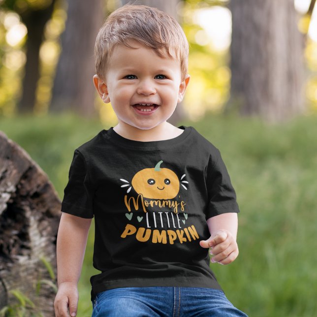 Camiseta De Bebé Mommy's Little Pumpkin Cute Baby (Subido por el creador)