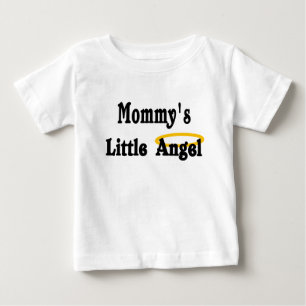 Camiseta De Bebé mommys poco ángel