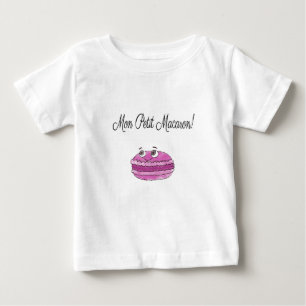 Camiseta De Bebé Mon Petit Macaron