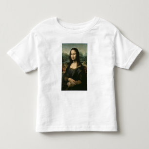 Camiseta De Bebé Mona Lisa, c.1503-6 (aceite en el panel)