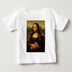 Camiseta De Bebé Mona Lisa Con Hamster