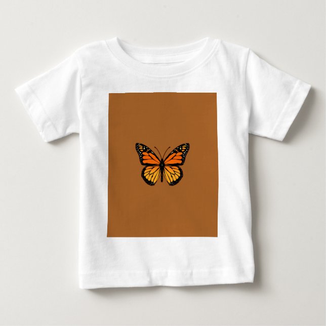 Camiseta De Bebé Monarch Butterfly Joy (Anverso)
