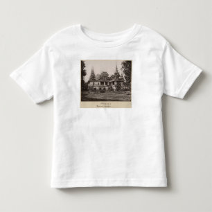 Camiseta De Bebé Monasterio de Teik Kyaung, isla del dedo del pie