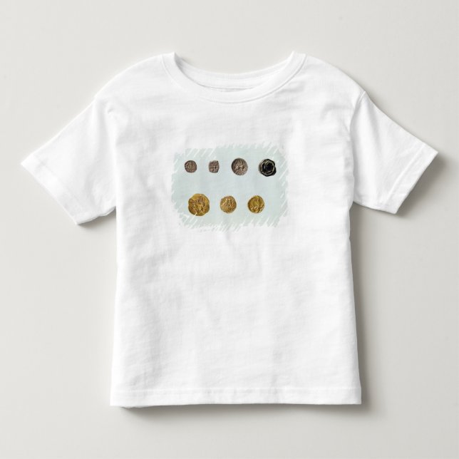Camiseta De Bebé Monedas Gaulish, c.750-0 A.C. (Anverso)