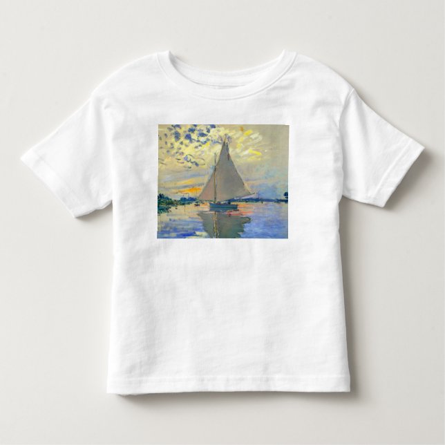 Camiseta De Bebé Monet Sailboat en Le Petit-Gennevilliers (Anverso)