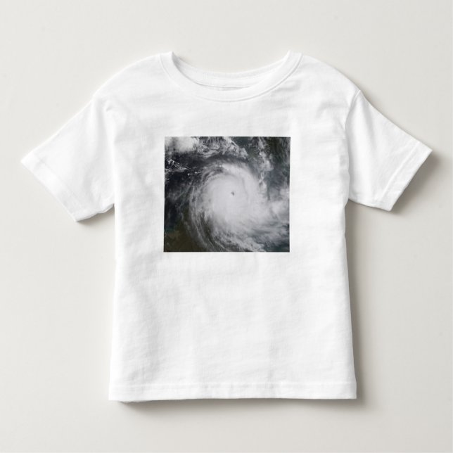 Camiseta De Bebé Monica del ciclón en el Océano Pacífico meridional (Anverso)