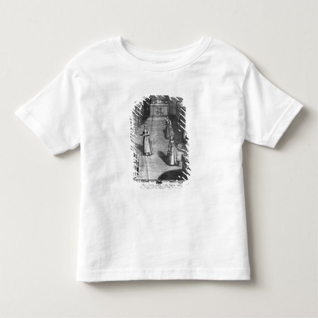 Camiseta De Bebé Monjas que sirven la comida a los pacientes en (Anverso)