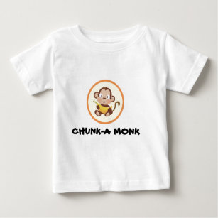 Camiseta De Bebé monje del pedazo, MONJE de CHUNK-A