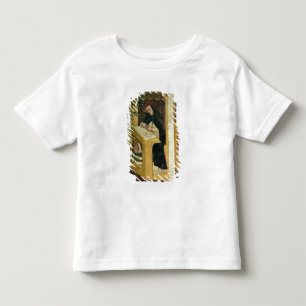 Camiseta De Bebé Monje dominicano en su escritorio, del ciclo de