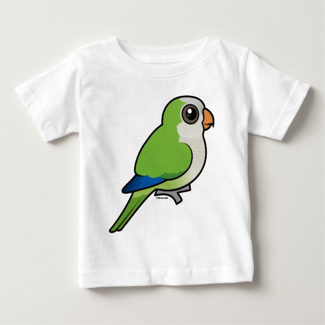 Camiseta De Bebé Monk Parakeet (Anverso)