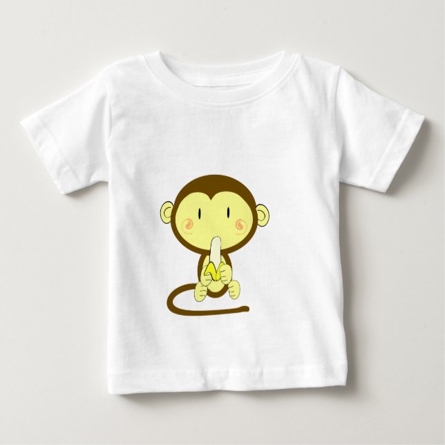 Camiseta De Bebé Monkey Business (Anverso)
