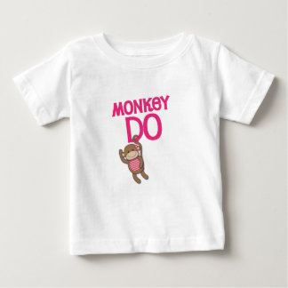 Camiseta De Bebé Monkey Do Shirt