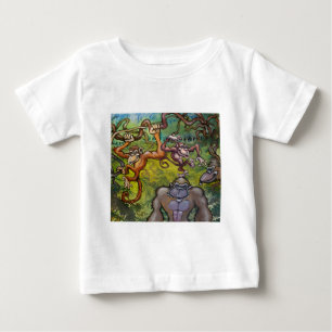 Camiseta De Bebé Monkey Fun