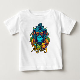 Camiseta De Bebé Mono