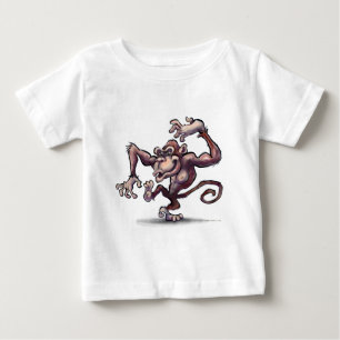 Camiseta De Bebé Mono