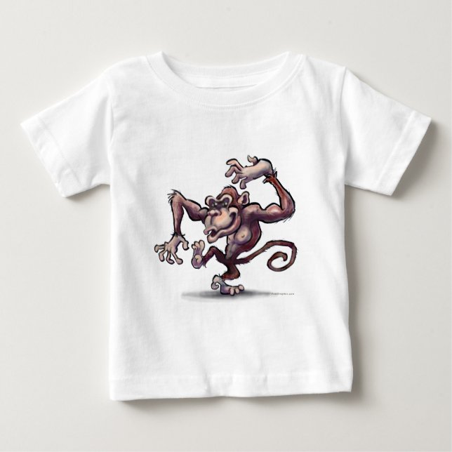 Camiseta De Bebé Mono (Anverso)