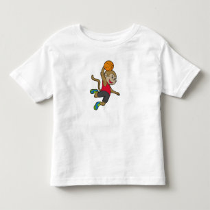 Camiseta De Bebé Mono Baloncesto Baloncesto