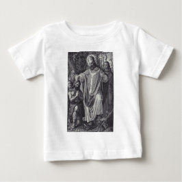 Camiseta De Bebé Mono benedictino inglés de Saint Boniface